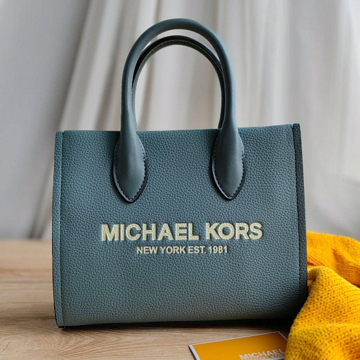 Кожаная сумка Michael Kors Mae Medium 24x19 см (5 расцветок)   