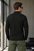 Поло с длинным рукавом Stone Island logo-patch - Black
