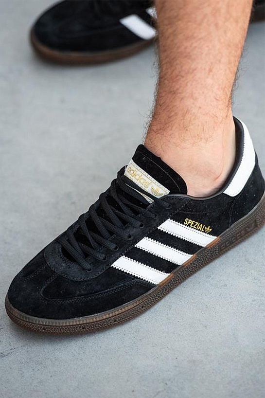 Кроссовки Adidas Handball Spezial - Black / Gum / White