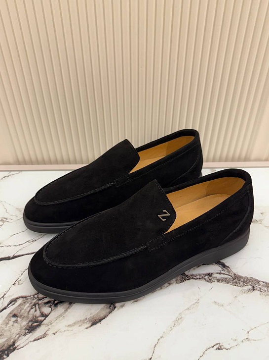 Мужские замшевые лоферы Ermenegildo Zegna