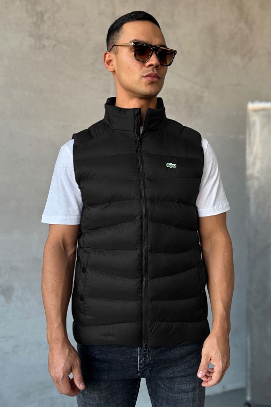 Мужской жилет Lacoste чёрного цвета