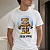 Белая футболка Moschino Couture Robot Teddy graphic-print