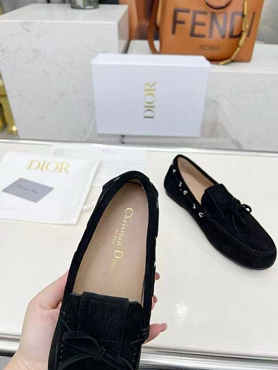 Женские лоферы Dior Miss - Black   