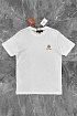 Футболка белого цвета Loro Piana logo-embroidered