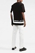 Футболка чёрного цвета Moncler M' Motif