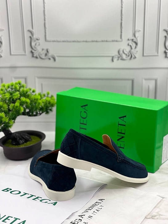 Мужские замшевые лоферы Bottega Veneta