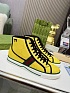 Мужские кроссовки Gucci Tennis 1977 high-top - Yellow