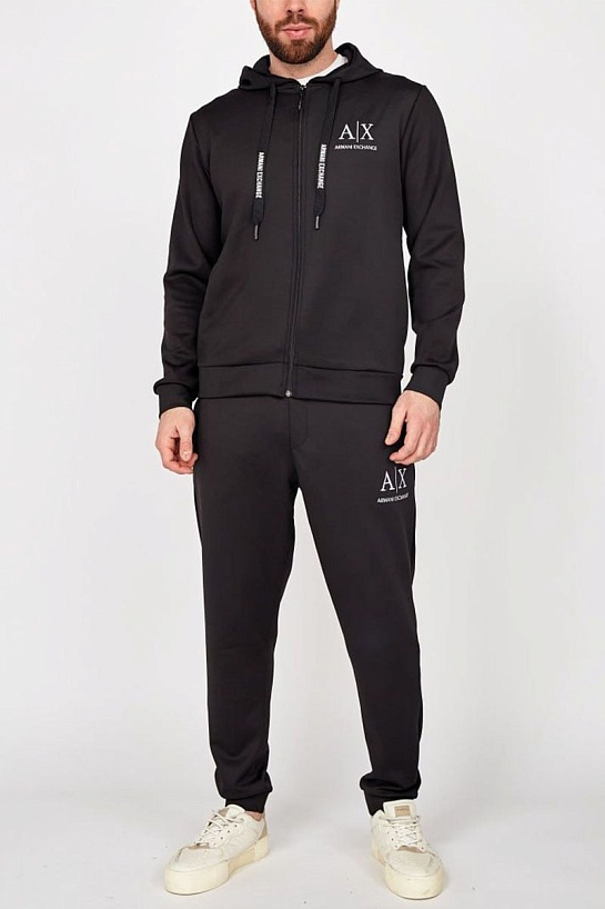 Мужские чёрные штаны Armani Exchange