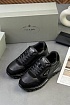 Мужские кроссовки Prada logo-plaque - Black
