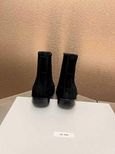 Женские замшевые сапоги The Row   