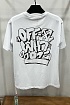 Белая мужская футболка Off-White graffiti-print