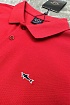 Красное поло Paul & Shark logo-embroidered