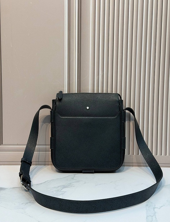 Кожаная сумка Montblanc Sartorial premium 24x22.5x5 см