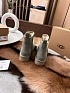 Женские замшевые ботинки с мехомм UGG Dipper - Grey