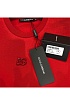 Чёрная оверсайз футболка Dolce&Gabbana logo-plaque