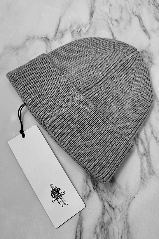 Шапка C.P. Company Single Lens - Light Grey