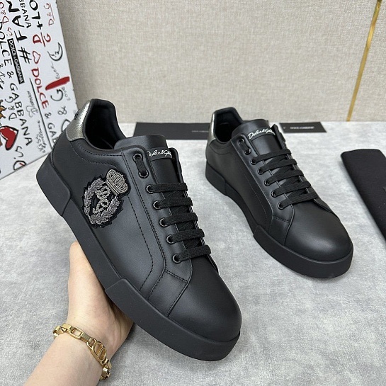 Мужские кроссовки Dolce & Gabbana Portofino crown-patch