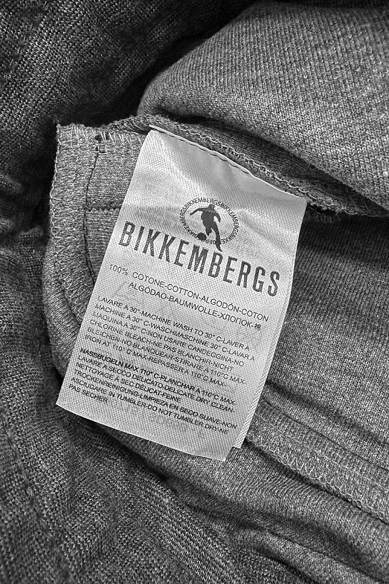 Мужские серые штаны Bikkembergs