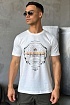 Мужская футболка Burberry Globe-graphic - White