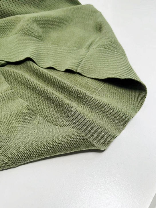 Мужское поло Zegna buttonless - Green