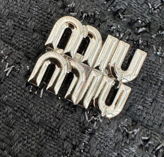 Женский костюм в клетку MIU MIU premium - Black