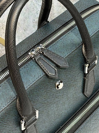 Кожаный портфель Montblanc Sartorial premium   