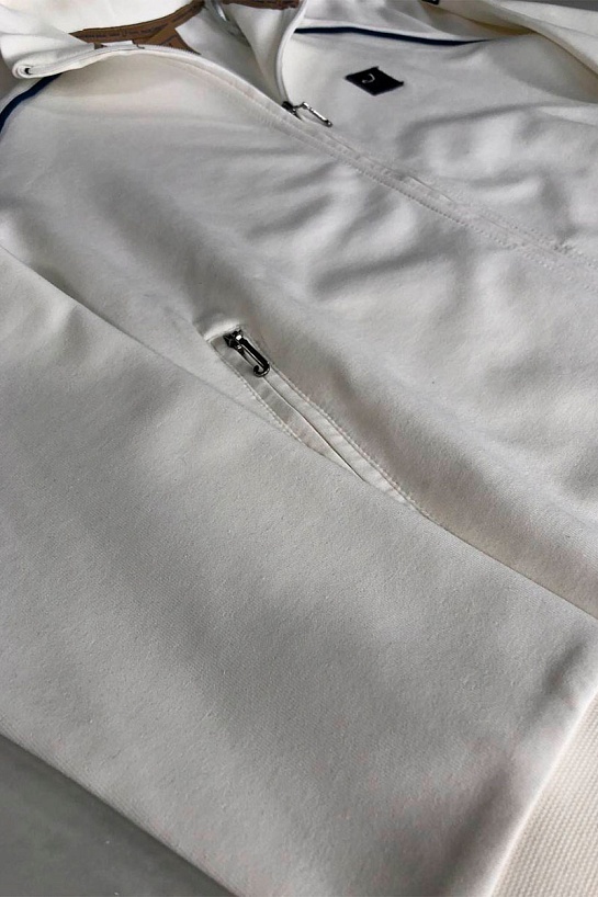 Мужская белая кофта Jacob Cohen