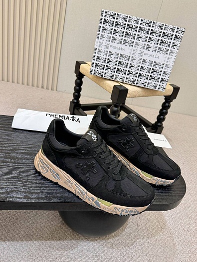 Мужские кроссовки Premiata Mase - Black   