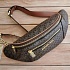 Кожаная поясная сумка Michael Kors Mott 33x16 см - Brown