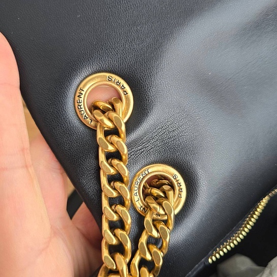 Кожаная сумка Yves Saint Laurent Calypso 24x11 см