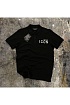 Мужское чёрное поло Dsquared2 ICON white-logo