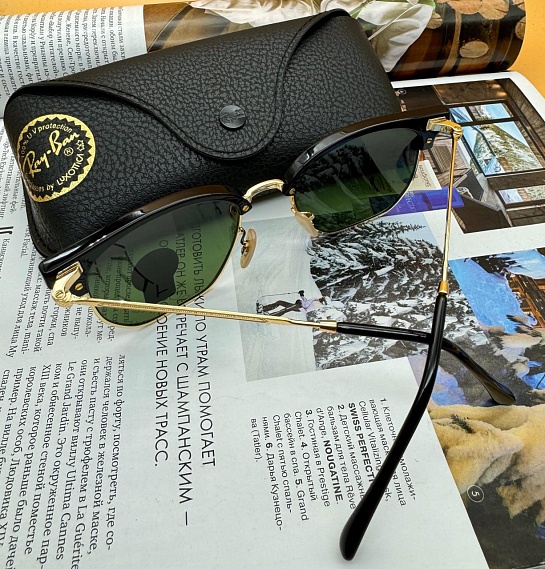 Солнцезащитные очки Ray-Ban New Clubmaster - Green