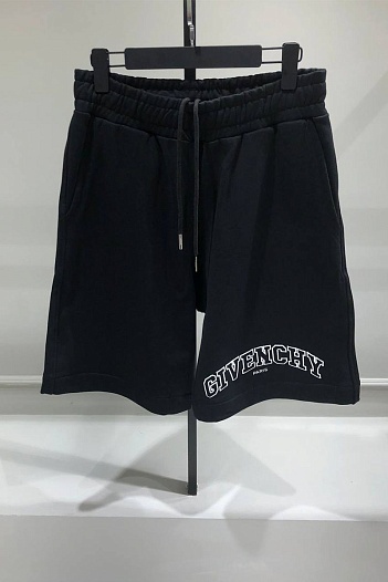 Мужские чёрные шорты Givenchy College   