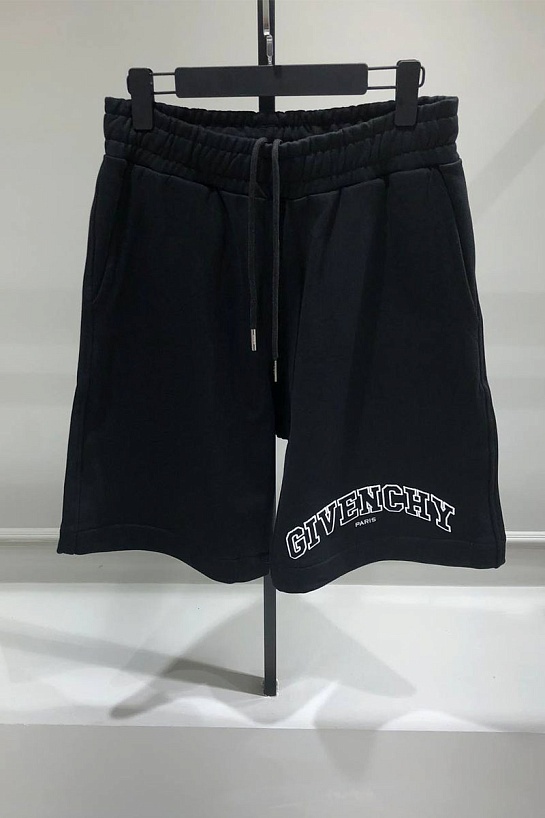 Мужские чёрные шорты Givenchy College