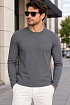 Мужской лонгслив Tommy Hilfiger серого цвета