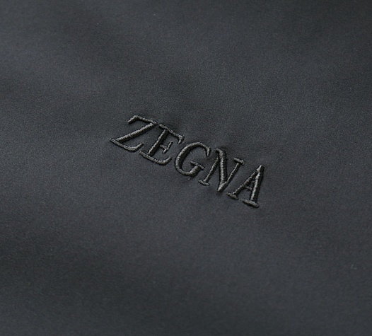 Мужская тёмно-синяя ветровка Zegna   