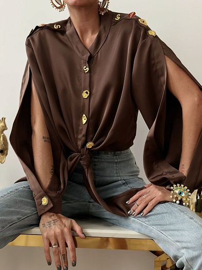 Женские синие джинсы Schiaparelli   