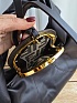 Кожаная сумка Fendi Spy - Black 38x29 см