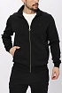 Чёрный спортивный костюм Emporio Armani logo-patch