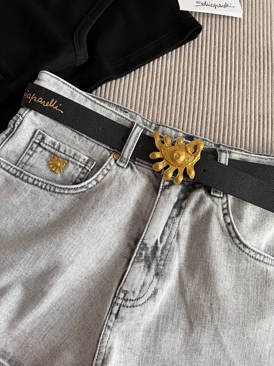 Женские джинсовые шорты Schiaparelli premium
