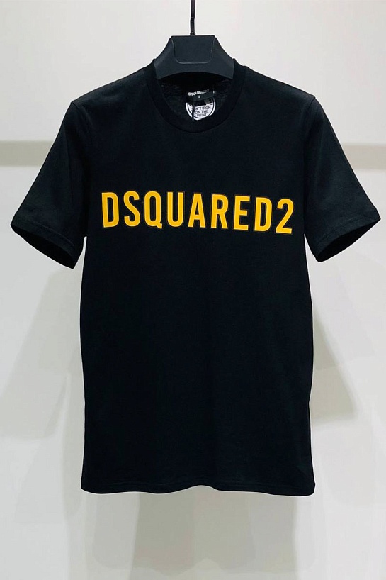 Чёрная мужская футболка Dsquared2