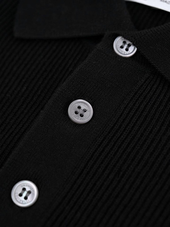 Мужское чёрное поло Brunello Cucinelli premium