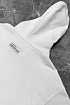 Белое оверсайз худи Heron Preston Periodic