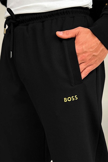 Мужские чёрные штаны Hugo Boss   