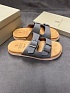 Кожаные шлёпанцы Brunello Cucinelli Urban - Grey