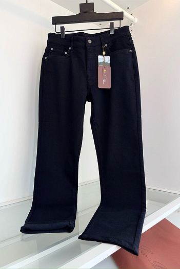 Мужские тёмно-синие джинсы Loro Piana   