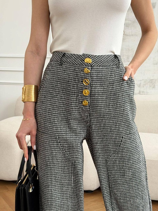 Женский классический костюм Schiaparelli premium - Grey