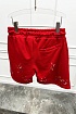 Красные шорты Dior Paint Splatter