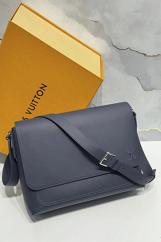 Кожаная сумка Louis Vuitton Speed Messenger premium 33x25x12 см