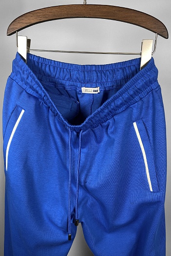 Мужские классические штаны Zilli Sport - Blue   